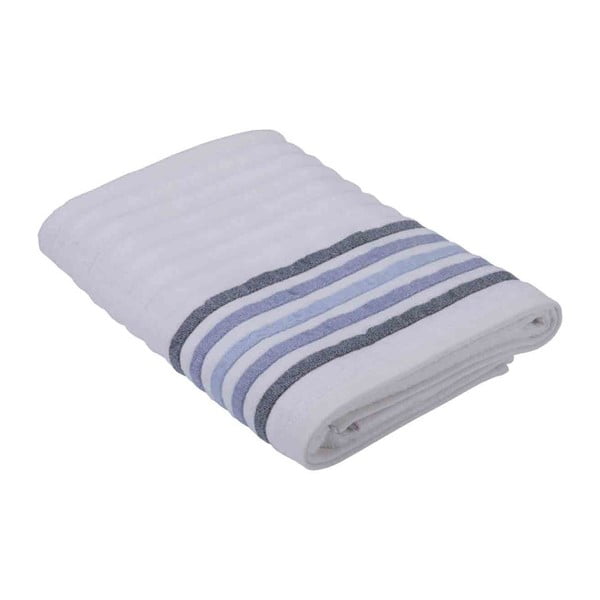 Bílý ručník z bavlny Bella Maison Stripe, 30 x 50 cm