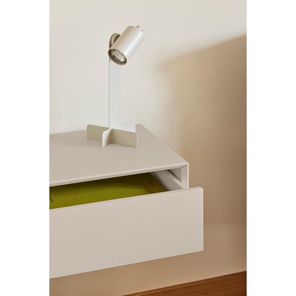 Krémový závěsný noční stolek Platt – Teulat-image-2
