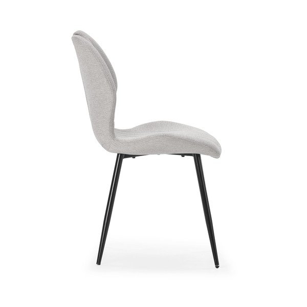 Světle šedé jídelní židle v sadě 4 ks Muli – Marckeric-image-3