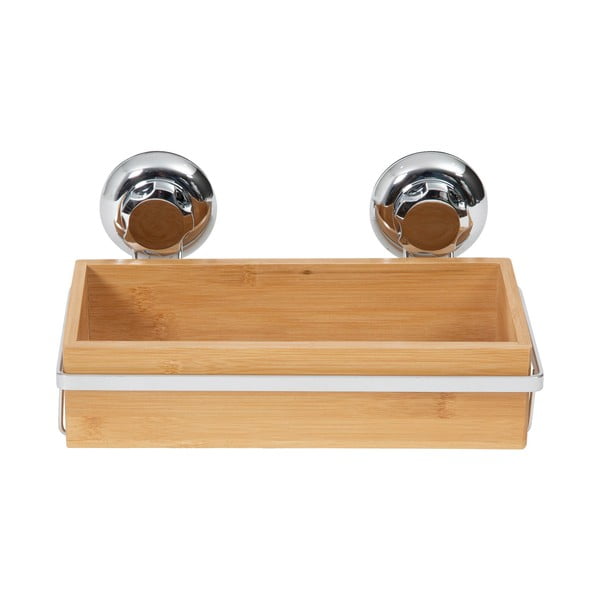 Bambusový držák na koupelnové doplňky Compactor Spa-image-4