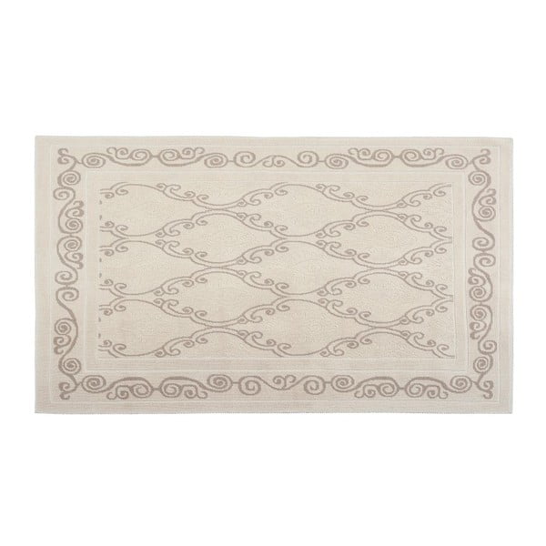 Bavlněný koberec Razi 60x90 cm, krémový