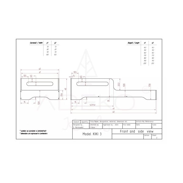 Dětská postel 70x160 cm Kiki 3 - Adeko-image-3
