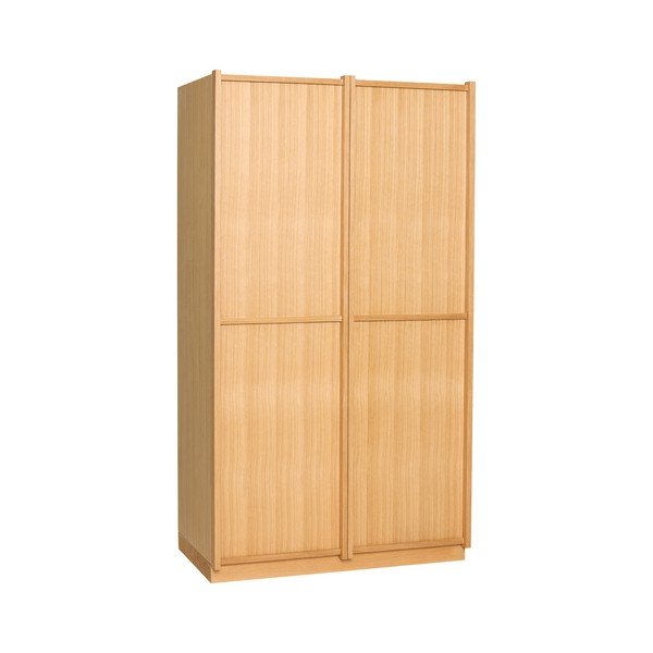 Šatní skříň v dekoru dubu v přírodní barvě 100x181x55 cm Kura – Hübsch