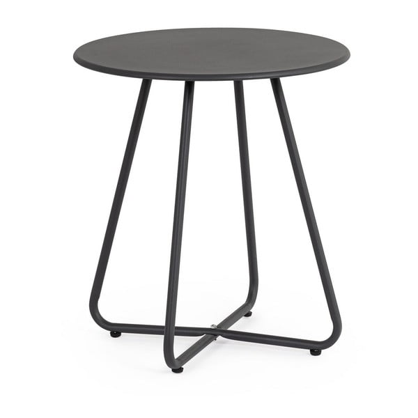 Ocelový kulatý zahradní stolek ø 45 cm Jable   – Bizzotto