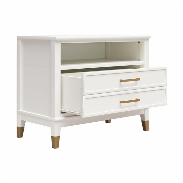 Bílý noční stolek Westerleigh – CosmoLiving by Cosmopolitan-image-2