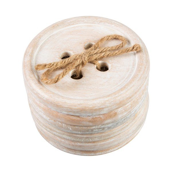 Sada 6 podtácků Sass & Belle Button-image-2