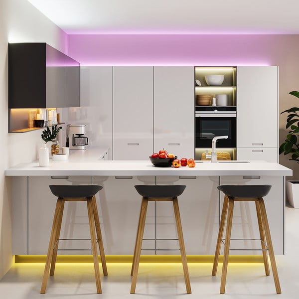 Černá led páska 300 cm Grip – Reality-image-1