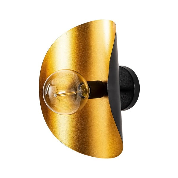 Nástěnné svítidlo v černo-zlaté barvě Sivani – Opviq lights