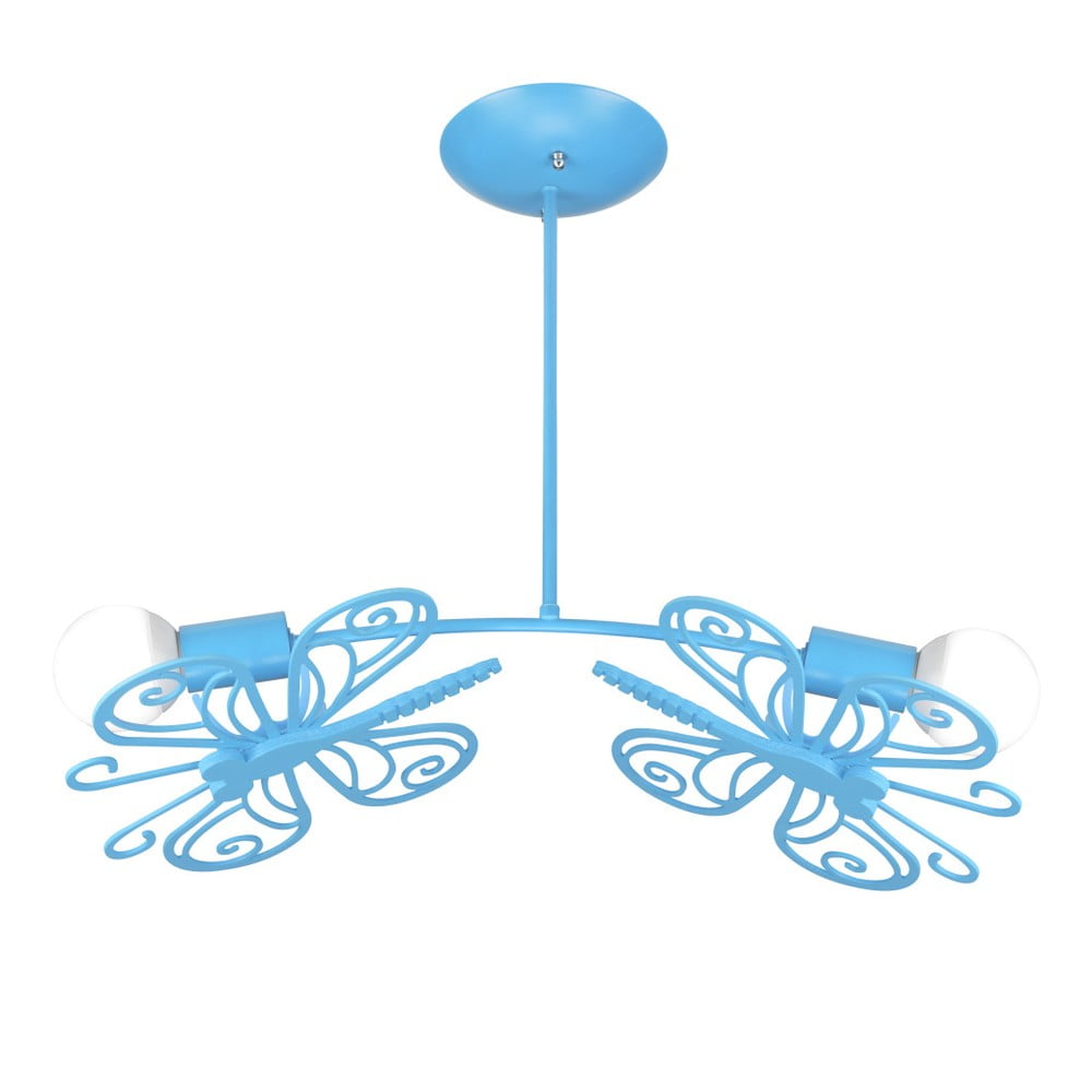 Modré závěsné svítidlo Light Prestige Butterfly