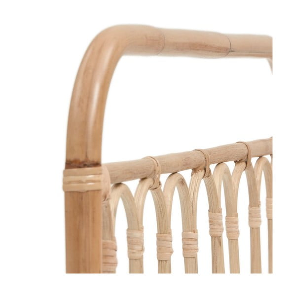 Ratanové čelo postele v přírodní barvě 90x110 cm Caterina – Kave Home-image-2