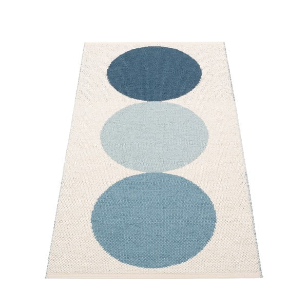 Modro-krémový vnitřní a venkovní koberec 70x140 cm Otto Sky – Pappelina