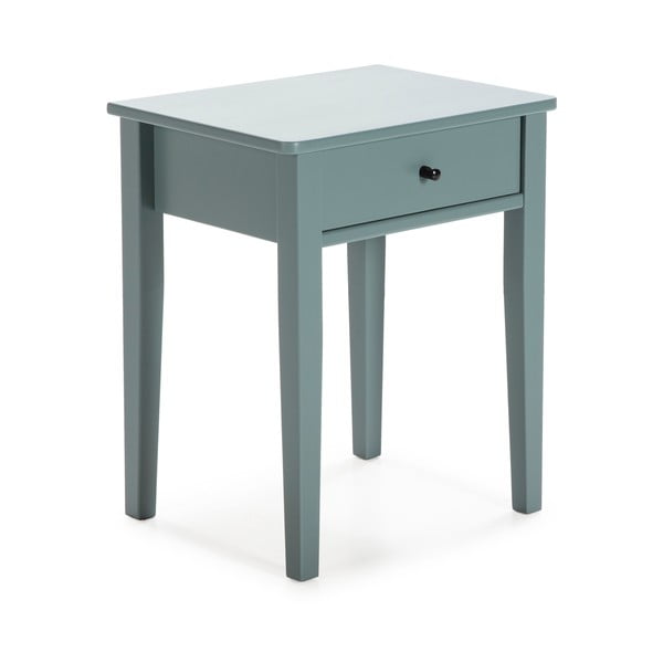 Noční stolek z borovicového dřeva v petrolejové barvě Bart – Marckeric-image-2