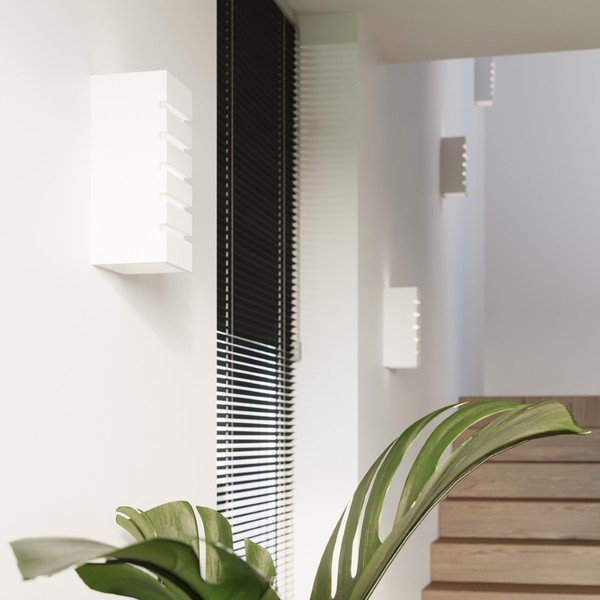 Bílé nástěnné svítidlo Remo – Sollux-image-1