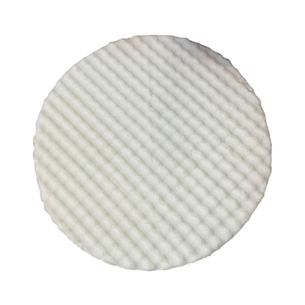 Krémový pratelný kulatý koberec ø 120 cm Bubbly – Oyo Concept