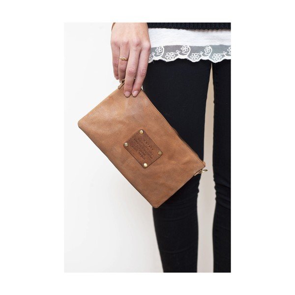 Hnědá kožená kabelka O My Bag The Betsy-image-3