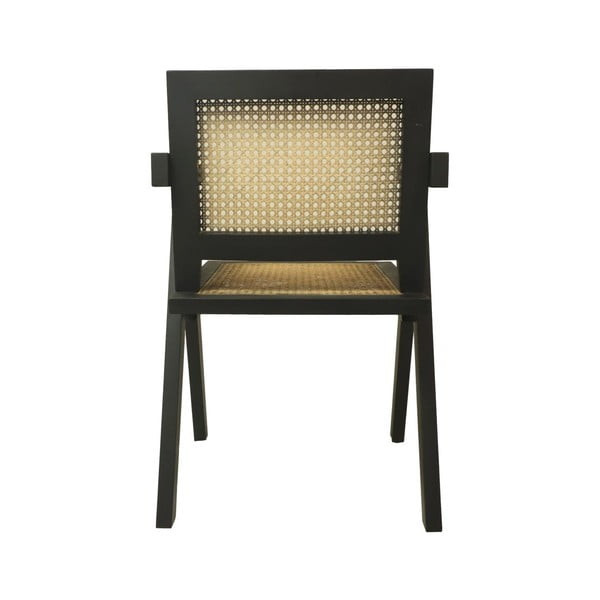 Černá jídelní židle z mahagonového dřeva Phi - HSM collection-image-4