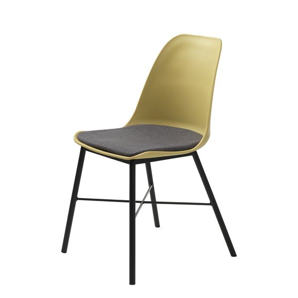 Sada 2 žluto-šedých židlí Unique Furniture Whistler-image-1