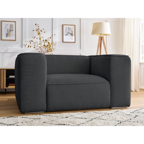 Tmavě šedé křeslo Zephyr – Bobochic Paris-image-1