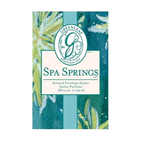 Malý vonný sáček Greenleaf Spa Springs