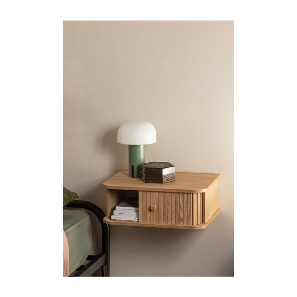 Závěsný noční stolek v dekoru borovice v přírodní barvě Jena – WOOOD-image-1