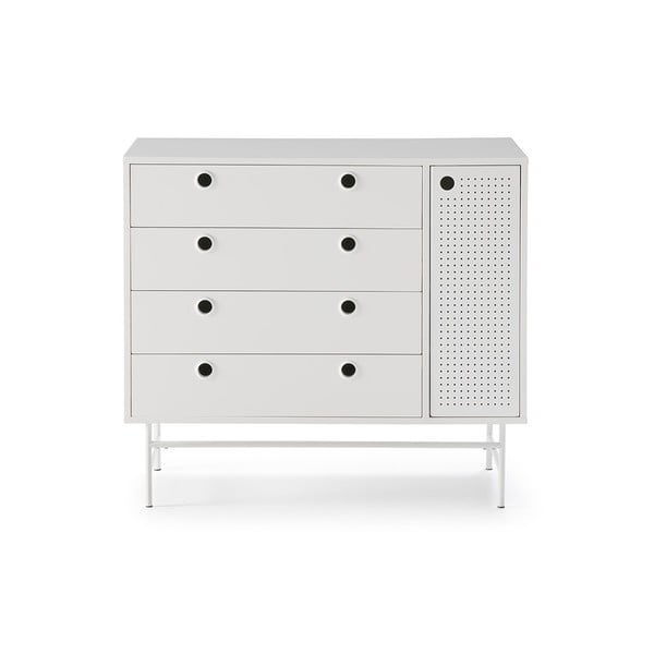 Bílá komoda Teulat Punto-image-3