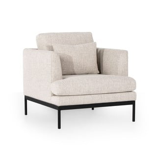 Světle béžové křeslo Ndesign Pearl