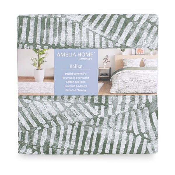 Bavlněné povlečení na dvoulůžko AmeliaHome Averi Belize, 200 x 220 cm-image-4