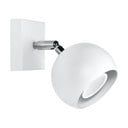 Bílé nástěnné svítidlo Sollux Ollo