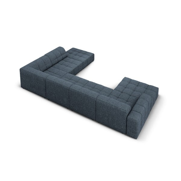 Modrá rohová pohovka (pravý roh/do "U") Chicago – Cosmopolitan Design-image-4