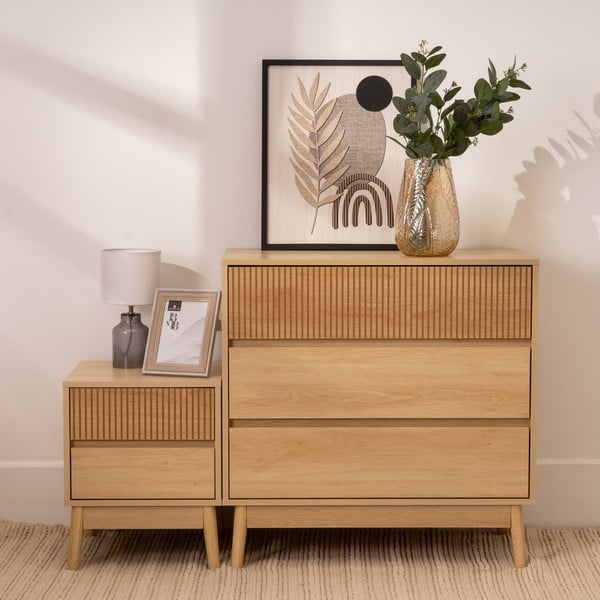 Noční stolek v přírodní barvě Iona – Casa Selección-image-1