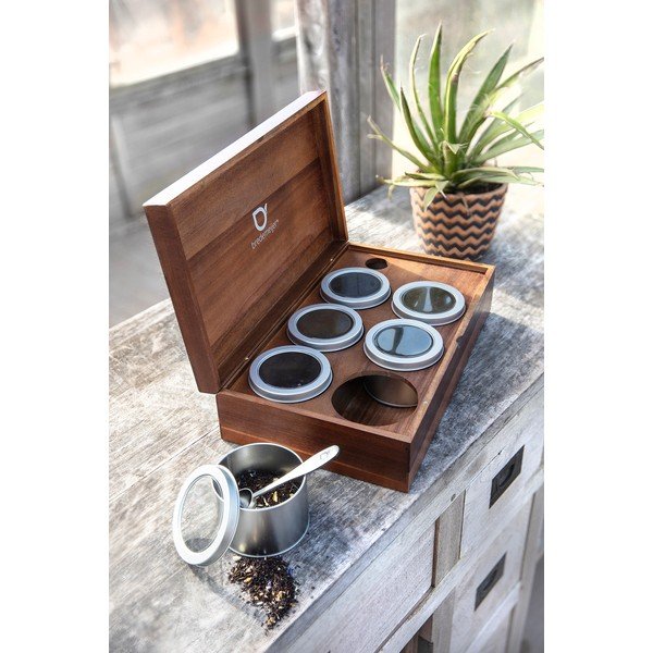 Dřevěná krabička na čaj – Bredemeijer-image-1