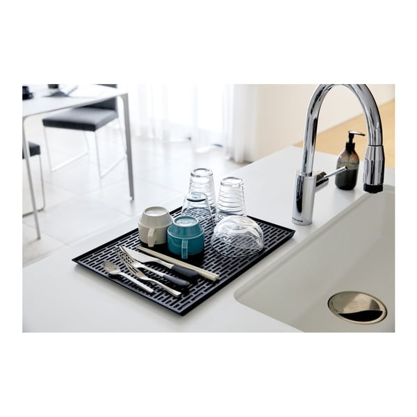 Černý odkapávač na nádobí YAMAZAKI Tower-image-2