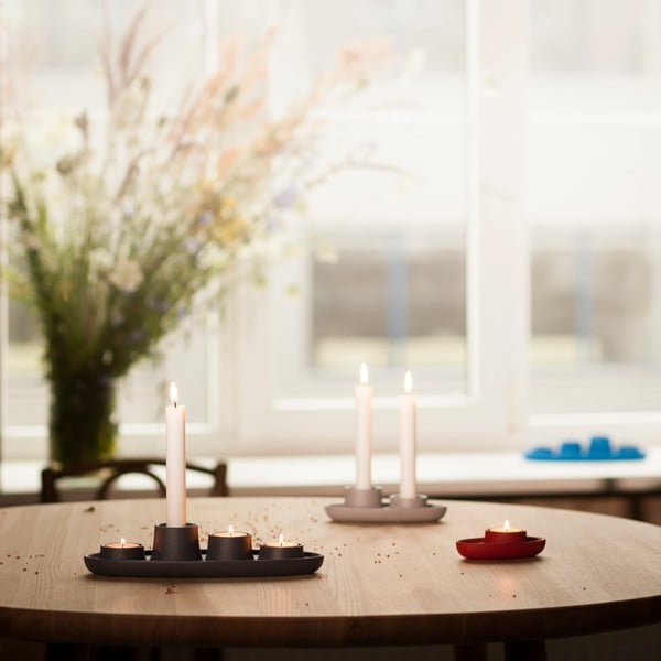 Černý svícen EMKO Aye Aye Four Candles-image-1