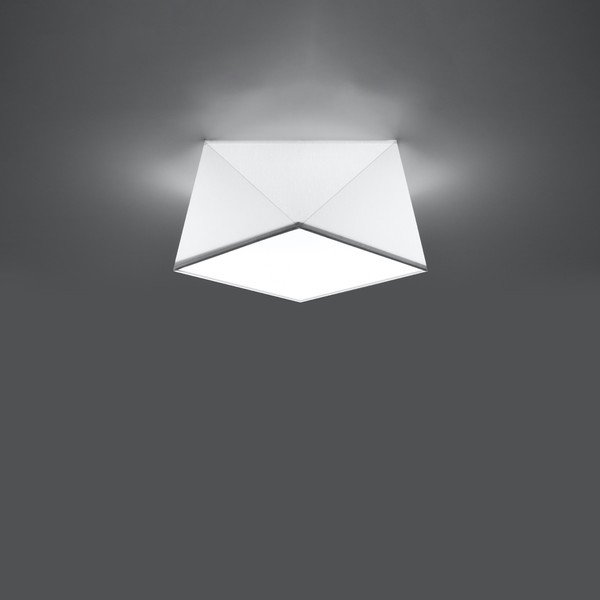 Bílé stropní svítidlo 25x25 cm Koma – Sollux-image-1