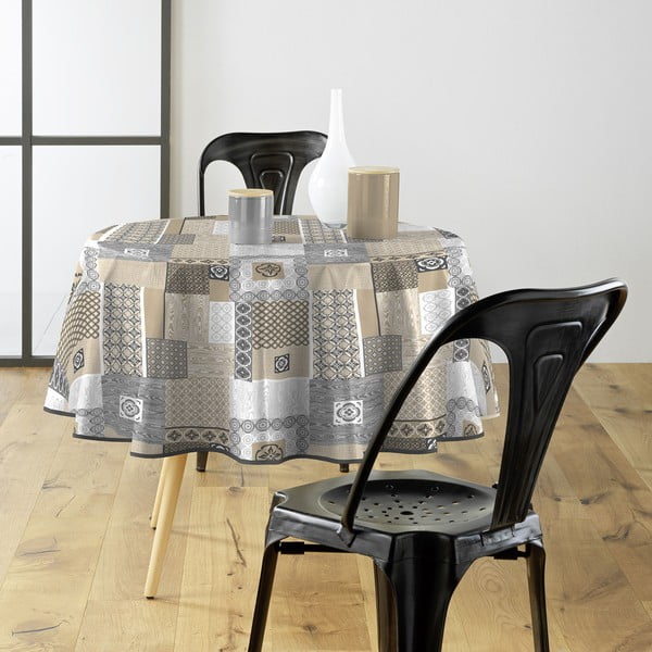 Omyvatelný ubrus z PVC ø 160 cm Costa – douceur d'intérieur-image-1