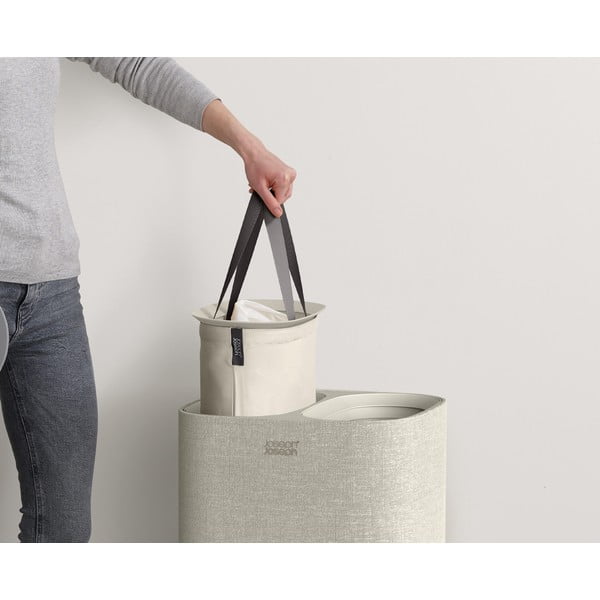 Látkový koš na prádlo 30+30 l Tota – Joseph Joseph-image-4