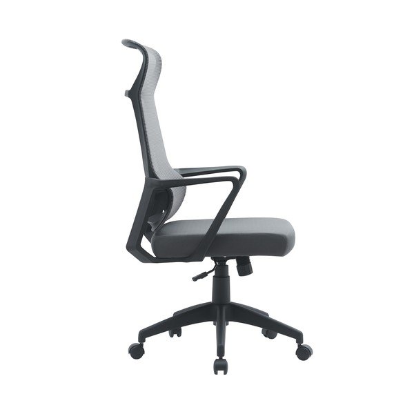 Šedá čalouněná kancelářská židle Hoboken – Yes Everyday-image-2