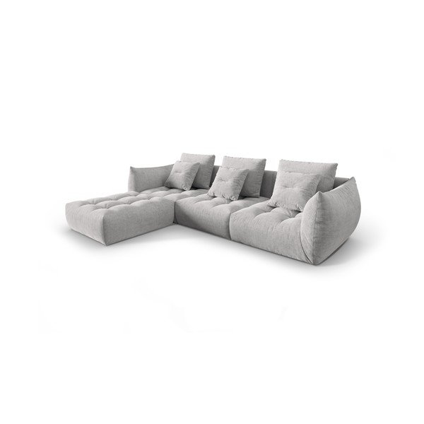 Světle šedá rohová pohovka (variabilní roh) Bloom – Micadoni Home-image-2