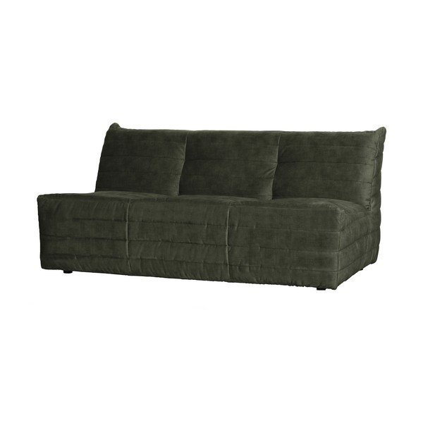 Zelená sametová pohovka 160 cm Bag – WOOOD-image-2
