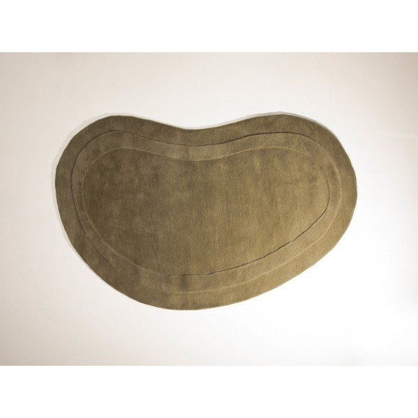 Khaki vlněný koberec 150x230 cm Cloria – Micadoni -image-1