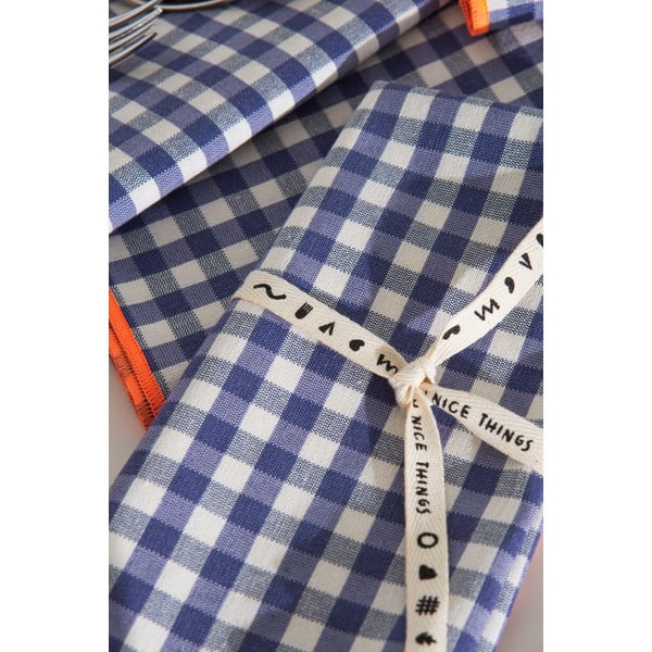 Set běhounů, prostírání a ubrousků 8 ks Vichy – Really Nice Things-image-4