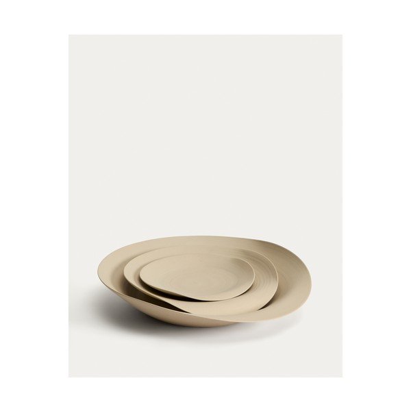 Keramický dekorační tác ø 53 cm Ebenor – Kave Home-image-3