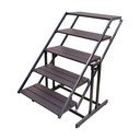 Kovový/plastový stojan na květiny Tabora - Garden Pleasure