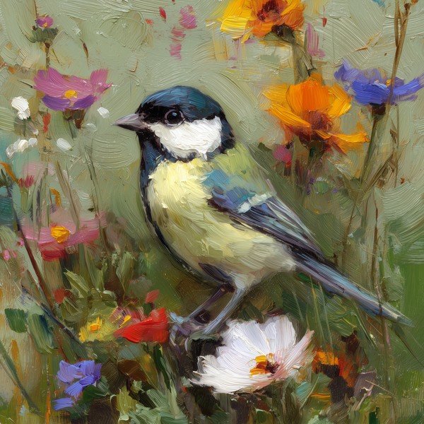 Tištěný obraz na plátně 32x32 cm Yellow Parus – Styler