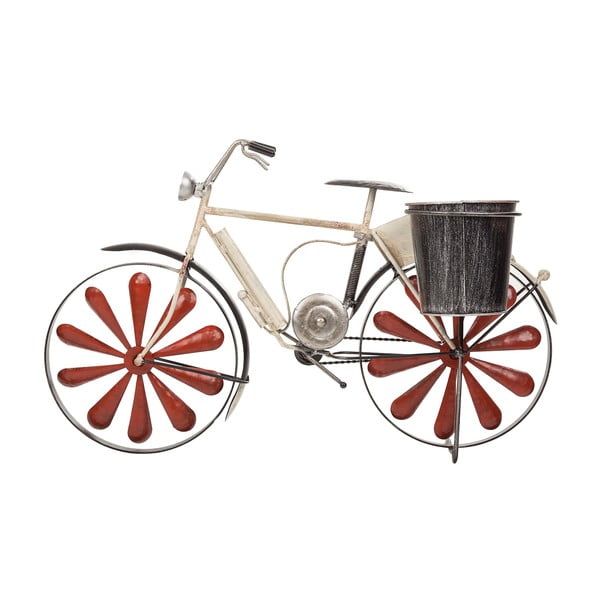 Zahradní dekorace ve tvaru kola s květináčem Eloise