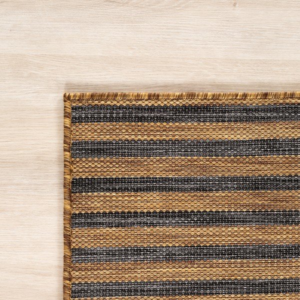 Černý/hnědý vnitřní a venkovní koberec 160x230 cm Mira 1453 – Ayyildiz Carpets-image-2