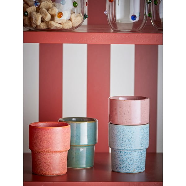 Šálky v sadě 4 ks na espresso z kameniny 150 ml Ewan – Bloomingville-image-2