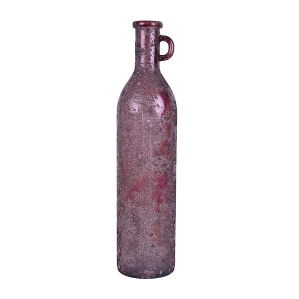 Fialová skleněná váza Ego Dekor Botellon Clear, 11,5 l