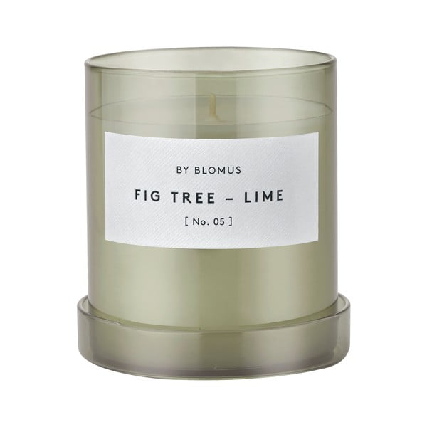 Vonná sojová svíčka doba hoření 45 h Valoa Fig Tree – Lime – Blomus-image-3