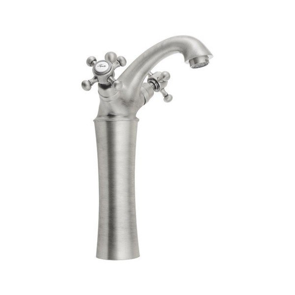 Stojánková umyvadlová baterie v matně stříbrné barvě Antea – Sapho